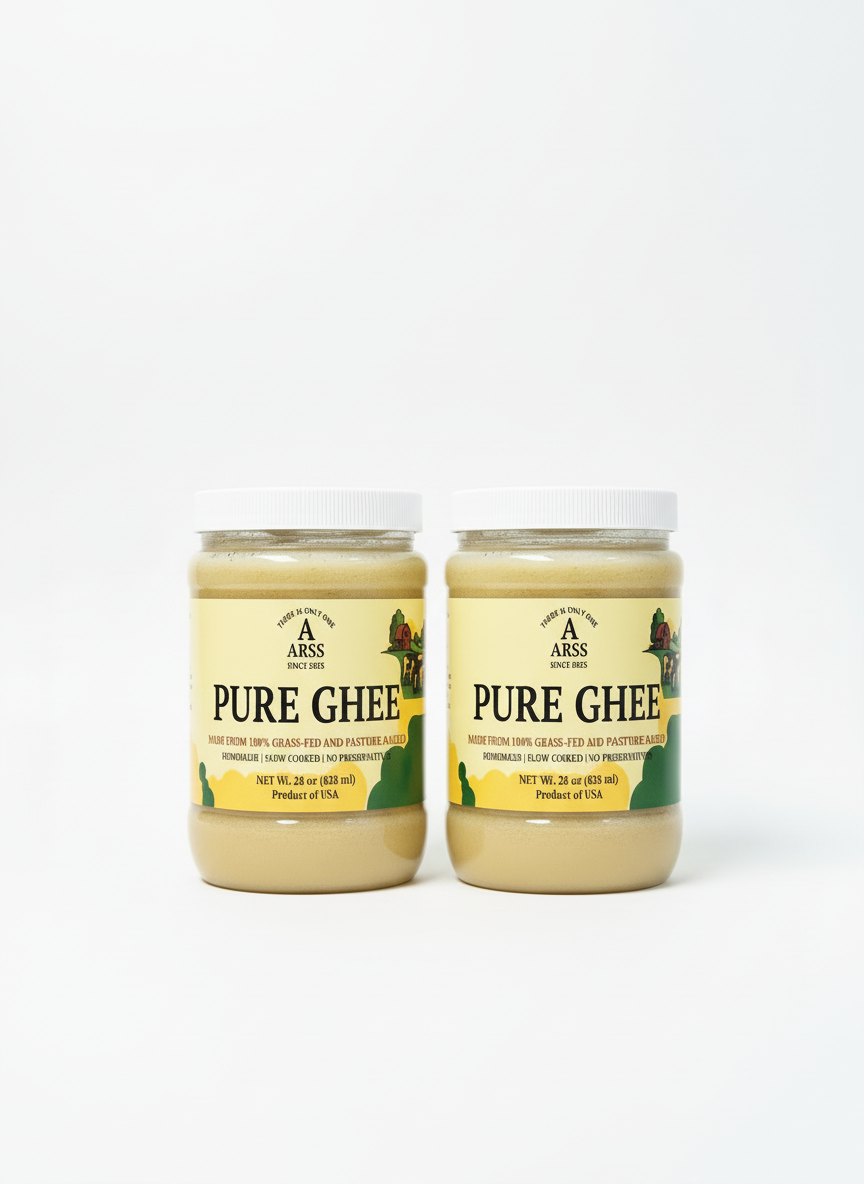 2-Pack ARSS 28oz Ghee Bundle