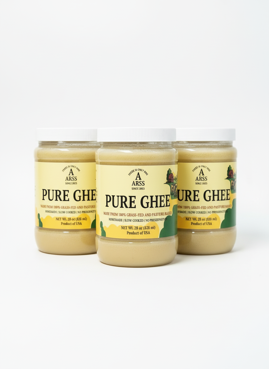 3-Pack ARSS 28oz Ghee Bundle