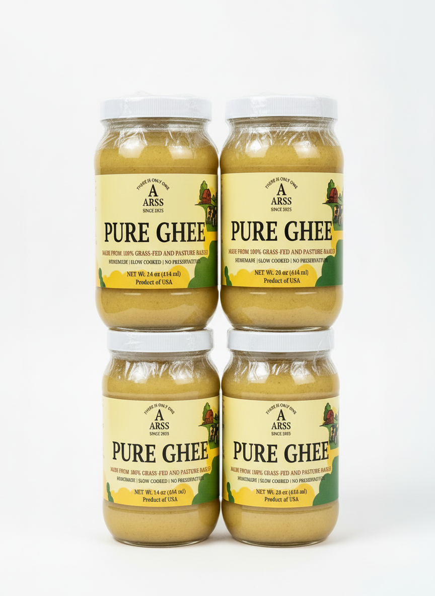 4-Pack ARSS Ghee Family Bundle