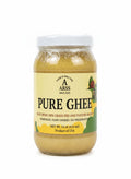 Premium grass-fed Desi ghee 28 oz family-size jar made with traditional slow-cooked method