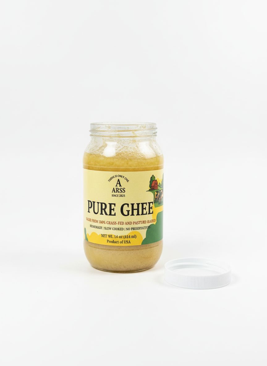 Premium handmade Desi ghee 28 oz – traditional grass-fed clarified butter