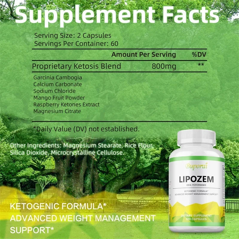 Lipozem Capsules for Digestive Health & Weight Management