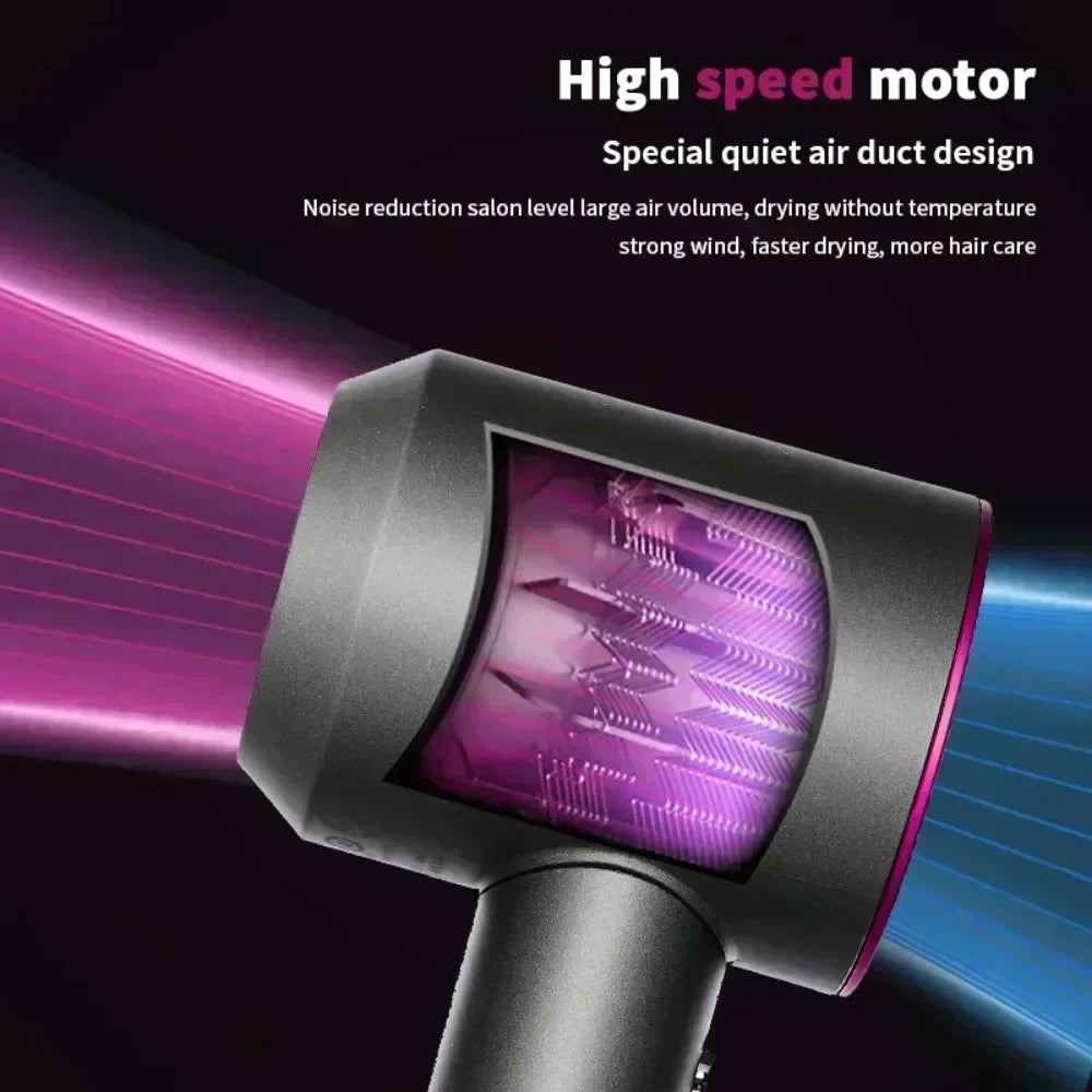 5 in 1 Professional Hair Dryer – Hot & Cold Air Styling Tool