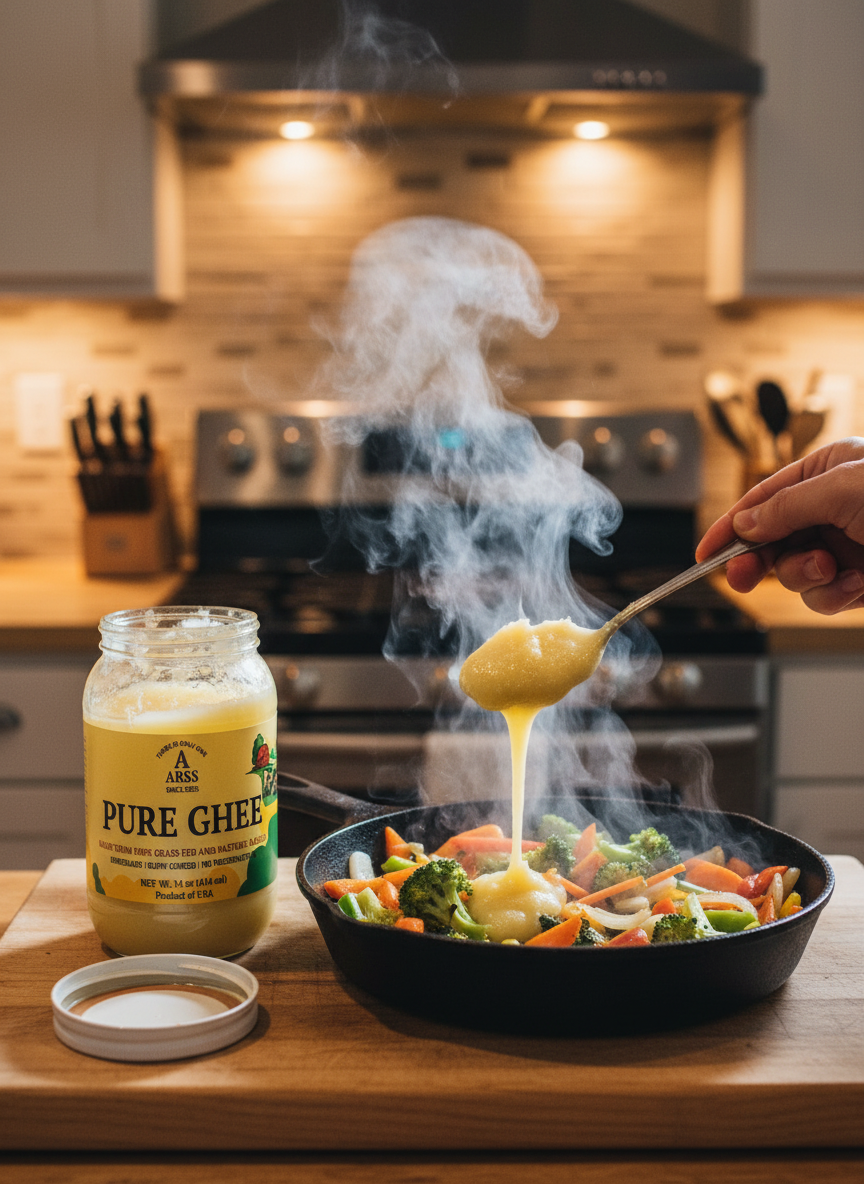 Cooking with Ghee