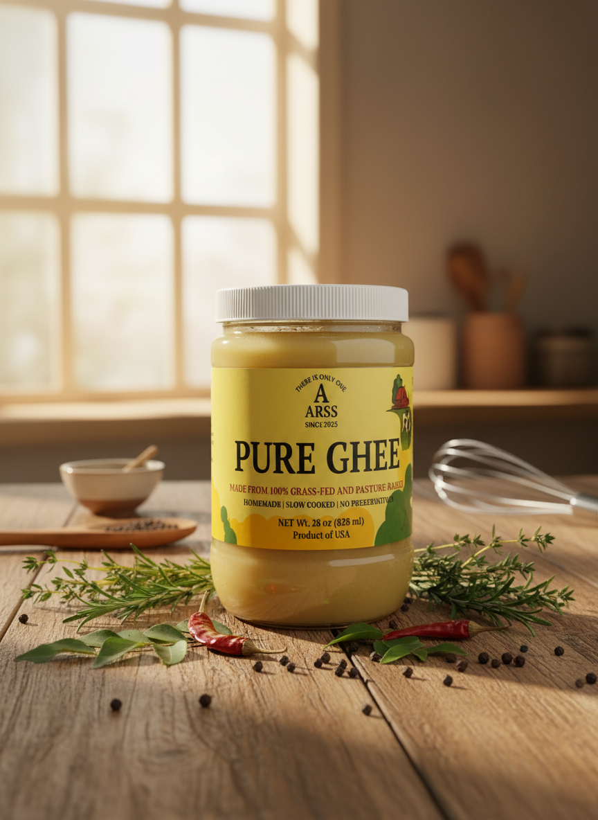 Rustic Kitchen Table Setting